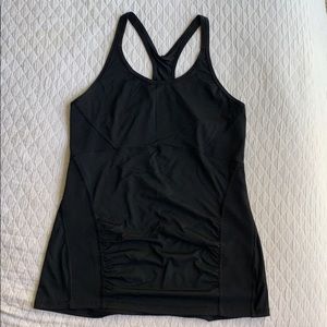 Athleta Racerback Tank (Size M, Black)